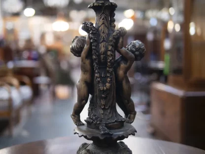 Stolní lampa s putti - Image 3